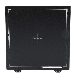 XYONG Plaque de poudre noire en tole d'acier a ressort pour Prusa Anet CR-20 220 mm, autocollant magnetique cote B - Neuf