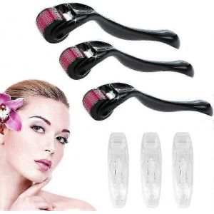 Paquet De 3 540 Kit Facial De Microneedling En Titane Pour Le Visage,Le Corps - Neuf
