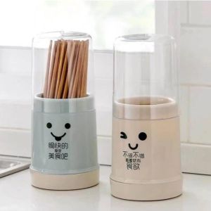 Chenquansarl-Cage &Agrave; Baguettes De Drainage, Pot Ustensiles Cuisine, Porte-Ustensiles Avec Couvercle, Porte-Ustensiles De Cuisine En Plastique Pour Comptoir, Organisateur D'ustensiles De Crock, (Beige) - Neuf