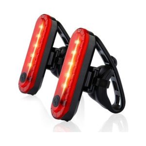 Feu Arrière De Vélo Ultra-Lumineux Rechargeable Par Usb ¿ Visible De Jour, Résistant Aux Intempéries, Éclairage De Sécurité Polyvalent Pour Le Cyclisme Et Les Activités De Plein Air - Neuf