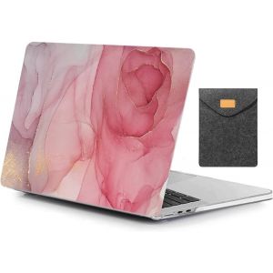 2 En 1 Ultra-Mince Coque Pour Macbook Air 13.6 Pouces M4 M3 M2 2022 2024 2025 Modèle A3240 A3113 A2681, Étui De Rigide Plastique & Housse Sleeve Pour Macbook Air 13 M4, 40 - Neuf