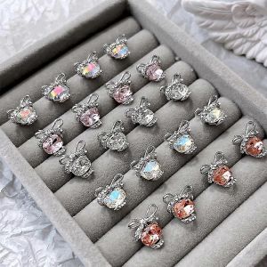 D&eacute;cor D'ongle Lumi&egrave;re Luxe Arc Coussin Cristal Brillant Aurore Ongle Ar Blanc - Neuf