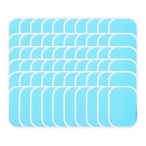 60pcs Gel Pad,&Eacute;lectrode Gel Substitut Pad,Gel Absorbant Pad,Accessoires Abdominaux - Neuf