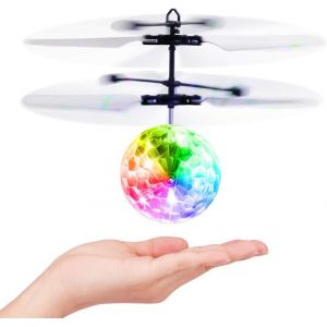 Lumineuse Boule De Vol, De Vol Toupie Jouet Balle De Vol D'hélicoptère De Contrôle À Distance De L'aéronef Drone Enfants, À L'intérieur Des Jeux De Plein Air Anniversaire, Cadeau De Noël Garçon, Fille-Générique - Neuf