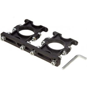 Support Multi-Usage Double diamètre 40 mm en Plastique Dur - Neuf