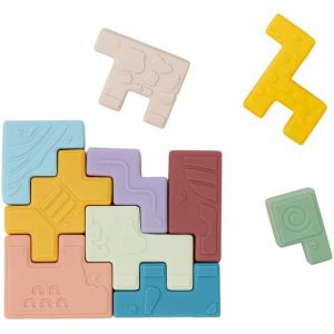 JGD-- Soft Animal Blocks : Puzzle &eacute;ducatif et sensoriel pour b&eacute;b&eacute;s, avec des Blocs Animaux Souples, Texture et Son, &agrave; partir de 18 Mois - Neuf