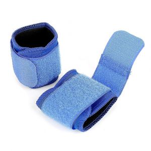 Attelle De Poignet Et De Main Ajustable, Pour L'arthrite Sportive Et Les Entorses Tendineuses, Bleue. - Neuf
