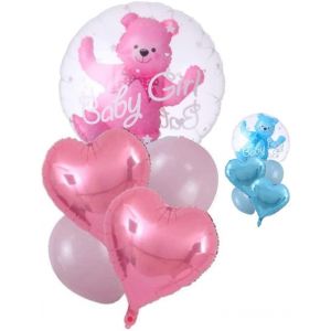 CAUC-It&iquest;s a Girl Ballons Set - Baby Shower Fille - Neuf