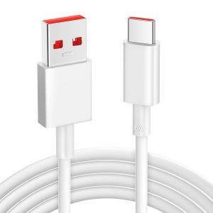 Câble USB C 3m, 6A 120W Charge Turbo pour XiaoMi 11T/12T/13T/14T/15 Câble USB Type C Charge Rapide Câble de Transfert Données pour Redmi Note 14/13/12/11/10 Pro/Mi 11 Lite/10T/Pad 7 6/POCO X6/X7 Pro - Neuf