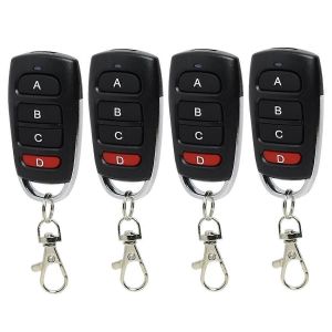 Lot de 4 télécommandes universelles pour portes de garage,433 MHz,Clone Remote Switch pour portails et garages,H - Neuf