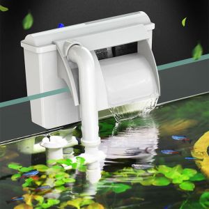 Hjlian Pompe A Oxygene Pour Aquarium 3 En 1, Filtre Externe Suspendu, Cascade, Cn 220-240 V (Ebl-401) - Neuf