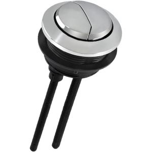 Ulteronixshop-Bouton de chasse d'eau &agrave; double poussoir, pi&egrave;ce de rechange pour r&eacute;servoir de toilette, pour r&eacute;paration de la cuvette de toilette, convient pour salle de bain (49 55mm) - Neuf