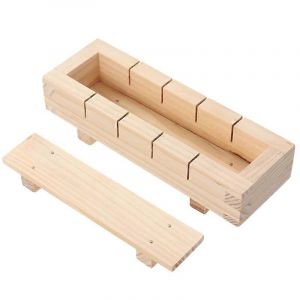 Fabricant De Sushis En Bois Moule À Riz Kit De Fabrication De Sushis Ensemble Pour Accessoires De Cuisine Outil De Cuisine - Neuf