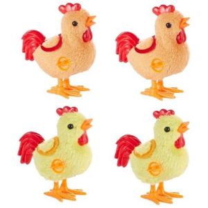 Paquet De 4 Jouets En Peluche De P&acirc;ques Pour Les Tout-Petits, Hopping For Easter Rooster - Neuf