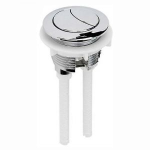 Bouton-poussoir universel à double chasse de remplacement pour réservoir d'économie d'eau de réservoir de toilette-rx - Neuf