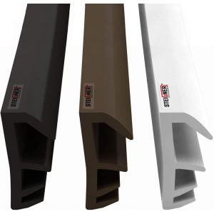 Joint de feuillure de battant Joint d'étanchéité de fenêtre Largeur de rainure 5 mm en TPE,5m,BLANC,SFD14 - Neuf
