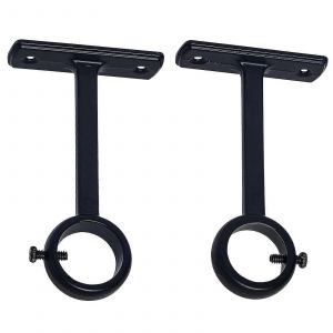 Supports De Tringle À Rideau Montés Au Plafond,Support De Plafond Robuste Pour Support De Tringle À Rideau De 1 Pouce (2 - Neuf