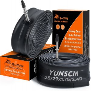Yemaesre-2pcs45/62-622 Épaissies Chambres À Air 28/29x1.75/1.95/2.10/2.25/2.40 Fv48mm Presta Compatibles 28/29 Pouces Chambre À Air Vélo De Route, Vtt, Vélo Électrique - Neuf