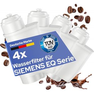 Lot de 4 filtres à eau compatibles avec les machines à café Brita Intenza EQ Series-Pour EQ6,EQ9,EQ500 et EQ700-Convient pour les filtres à eau Brita Intenza - - Neuf