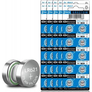 lbgwp60-Lot De 100 Piles Bouton Alcalines Sr621Sw Ag1 364 363 Lr621 1,5 V Pour Montre - Neuf