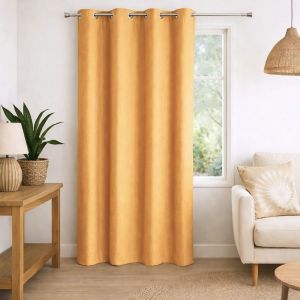 Rideau 100% Occultant Effet Chin&eacute; - Neuf