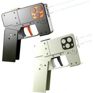 Ensemble De 2 Pistolets À Eau (Noir + Blanc) : Pistolet À Eau En Plastique, Pulvérisateur D'eau, Pistolet, Jeu D'eau, Été, Canon À Eau, Cadeau De Fête, Fête D'anniversaire Pour Enfants - Neuf