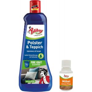KAL-Nettoyant Doux Pour Tapis Et Tissus D'Ameublement, Pour Enlever Les Taches, Pour Moquettes, Appareils De Nettoyage Et Laine, 1 X 500 Ml, Avec Échantillon De Produit, Fabriqué En Allemagne - Neuf