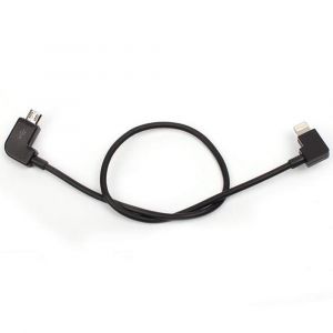 JGD-Linghuang 30cm C&acirc;ble de Donn&eacute;es Micro USB vers iOS pour Connecter Smartphones/Tablettes &agrave; T&eacute;l&eacute;commande pour DJI Mini SE/Mavic Mini/Pro/Spark/Mavic Air/Mavic 2 - Neuf