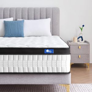SUBZONAL-Matelas 140x190 26cm &Eacute;paisseur Matelas 140x190 Ressorts ensaches- Soutien 7 Zones,H4 Duret&eacute; Moyenne, Respirantt, Matelas Mousse &agrave; M&eacute;moire de Forme Haute Densit&eacute;, Matelas 2 Personnes - Neuf