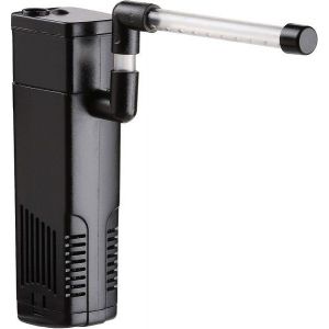 Filtre Interne Compact Pour Petits Aquariums - Pompe &Agrave; Eau Et Oxyg&eacute;nateur Polyvalents Pour Poissons D'eau Froide Et Tropicaux - Neuf