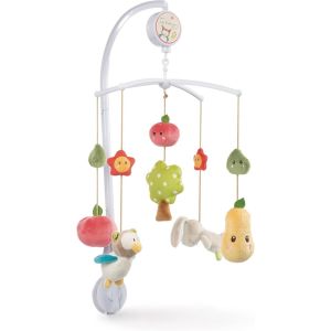 Yemaesre-Mobile Musical Avec Lapin Et Hibou 40 Cm, Mobile Coloré Pour Bébé Avec 5 Figurines Amovibles Et Fixation Au Lit, Dans Un Emballage Cadeau - 48511 - Neuf