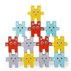 Shxx Children Wooden Animal Balance Blocks Board Games Toy Educational B926-328 - Neuf