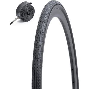 Subzonal-1-Pc 700c Pneu 700x32c 32-622 Pneu V&eacute;lo Pliable Et Chambre &Agrave; Air 28 Pouces 700x25/32c Presta Valve 48mm, Adapt&eacute; Aux Pneus De V&eacute;lo 700 X 32c 28x1.25 Ville/Course - Neuf