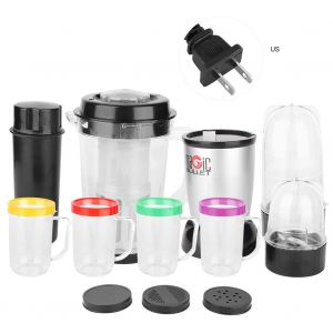 Hjlian Mixeur Multifonction, Extracteur De Jus, Robot Culinaire Pour Jus Et Milkshakes (Prise Americaine) - Neuf