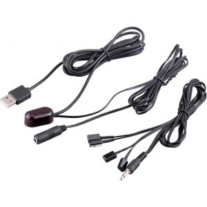 Bolongking Ir R&eacute;p&eacute;teur T&eacute;l&eacute;command&eacute; &Agrave; Infrarouge,Syst&egrave;me D'Amplification Infrarouge Avec Rallonge (4 &Eacute;metteurs,1 R&eacute;cepteur) - Neuf