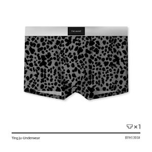 Sous-V&ecirc;tements Pour Hommes Imprim&eacute; L&eacute;opard Noir Ciel &Eacute;toil&eacute; Soie Glac&eacute;e Boxershorts Hommes S&eacute;chage Rapide Respirant &Eacute;t&eacute; Antibact&eacute;rien Cale&ccedil;on.Style C.2xl 75-85kg - Neuf
