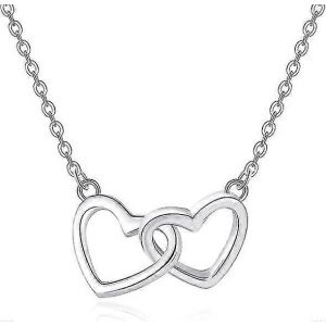 Collier Personnalis&eacute; Pour Femmes, Pendentif En Forme De Coeur Anniversaire, No&euml;l, F&ecirc;te Des M&egrave;res, Saint-Valentin - Neuf
