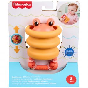 Fisher-Price Fisher-Price-Hochets Squishseas En Silicone Pour Nourrissons - Neuf
