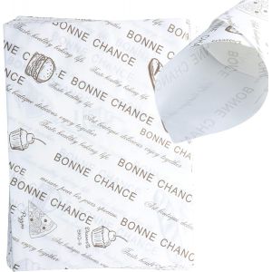 Letnerny-100 Feuilles Papier Emballage Alimentaire, Papier Journal Alimentaire, Fromage Wrap Papier, Papier D'emballage Frites, Papier Sulfurisé Pour Camping Frites Burger P Pain Sandwich, 38x28cm - Neuf