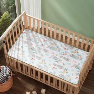 Kalanka-Alese Etanche Pour Lit De Bebe Protège Matelas 50 * 70 Cm Absorbant Pad Imperméable Alese Lavable Tapis De Lit Pour Liquide Sueur - Cotonneux Suface Et Etanche Revenent (70 * 90) - Neuf