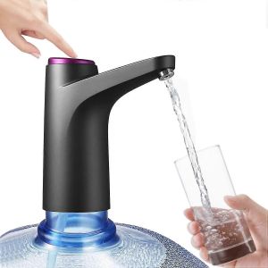 Pompe a eau pour bouteille, distributeur d'eau en bouteille, pompe a eau portable USB, pour bouteille universelle de 5 gallons - Neuf