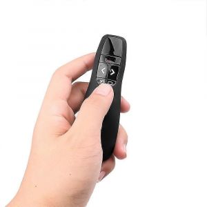 Nouveau R400 2.4Ghz USB Sans Fil Présentateur Rouge Laser Pointeur PPT Télécommande pour Présentation Powerpoint - Neuf