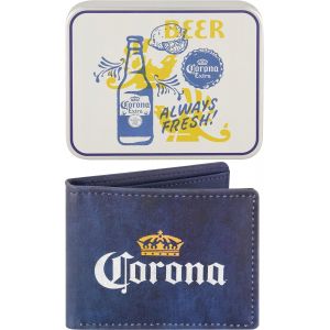 Corona Portefeuille Extra &Agrave; Deux Volets,Portefeuille Fin Avec Bo&icirc;te D&eacute;corative Pour Homme Et Femme,Multicolore,Portefeuille Corona Extra &Agrave; Deux Volets,Portefeuille Fin Avec Bo&icirc;te - Neuf