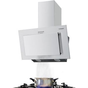 CHECARZHN--NO1-Chef Ar60Sp Hotte Aspirante Murale 60Cm, Hotte De Cuisine Inclinée 350M³/H, 3 Vitesses, Avec Filtre À Graisse En Aluminium À 3 Couches, Acier Inoxydable - Neuf