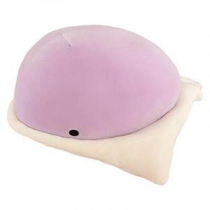 Poupée de raie de dessin animé, jouet en peluche, raie manta de l'océan, oreiller animal, coussin de canapé-Violet - Neuf