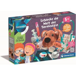 Galileo Lab D&eacute;couvrez Le Monde de la m&eacute;decine v&eacute;t&eacute;rinairekit de Jeu passionnant avec de Nombreux ustensiles et informations utiles pour Les v&eacute;t&eacute;rinaires en Herbe &agrave; partir de 5 Ans par - Neuf