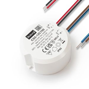 Transformateur LED Étanche IP65 700mA Courant Constant 8W-12W LED Bloc d'Alimentation Driver Power Supply - Neuf
