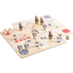 Play-Collection De Jeux 4 Friends, Avec Motifs Des Animaux De Ferme, Jeu En Bois Pour Familles, Art. 12228 - Neuf