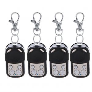 HJLIAN Duplicateur de telecommande sans fil securise pour portail de voiture, porte de garage, 433 MHz (HFY515DK) (4 pieces) - Neuf