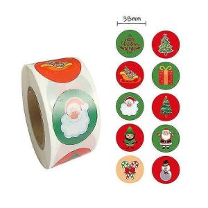 Wabjtam No&euml;l Autocollants Faits &Agrave; La Main Autocollants Scrapbook Artisanat Bricolage No&euml;l Album Photo - Neuf